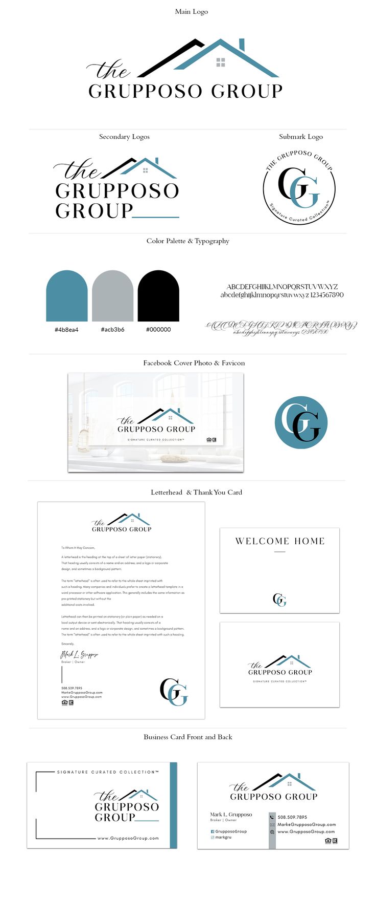Real Estate Business Logo & Branding Kit