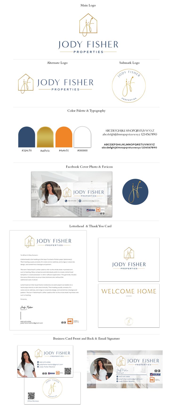 Real Estate Business Logo & Branding Kit