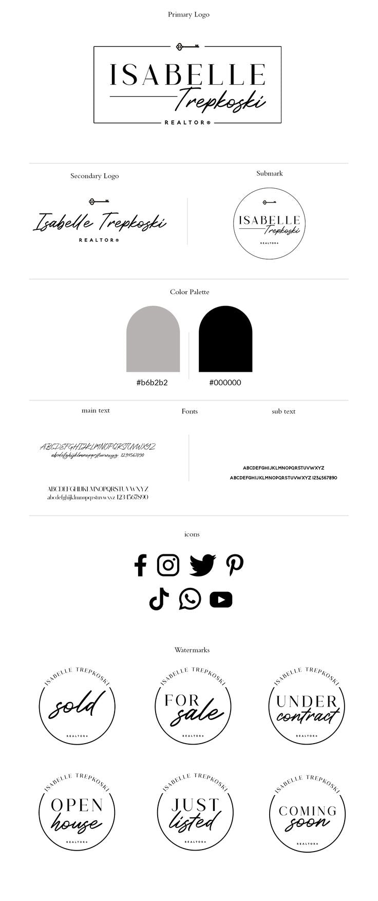 Real Estate Business Logo & Branding Kit