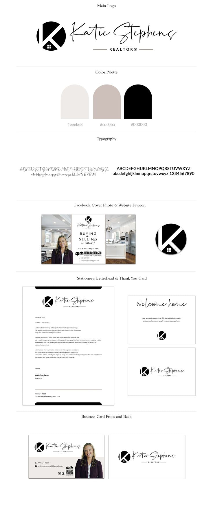 Real Estate Business Logo & Branding Kit