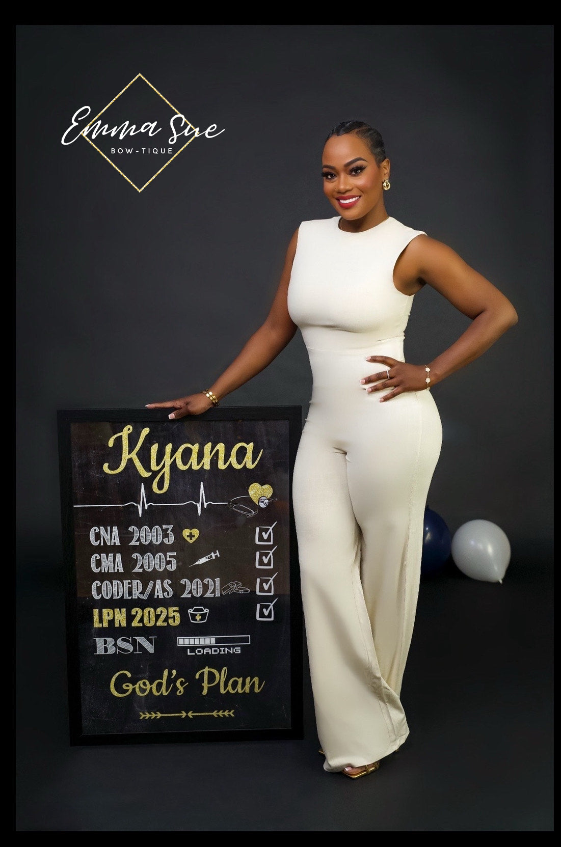 God's Plan Nursing Graduation Checklist - Any Nursing Degree DIGITAL FILE (Gods Plan-2025)