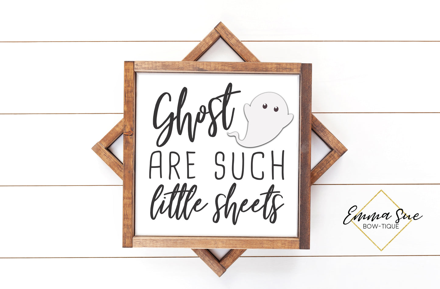 Ghost are such little sheets - Funny Halloween Sign Printable Art Farmhouse Style - Digital File