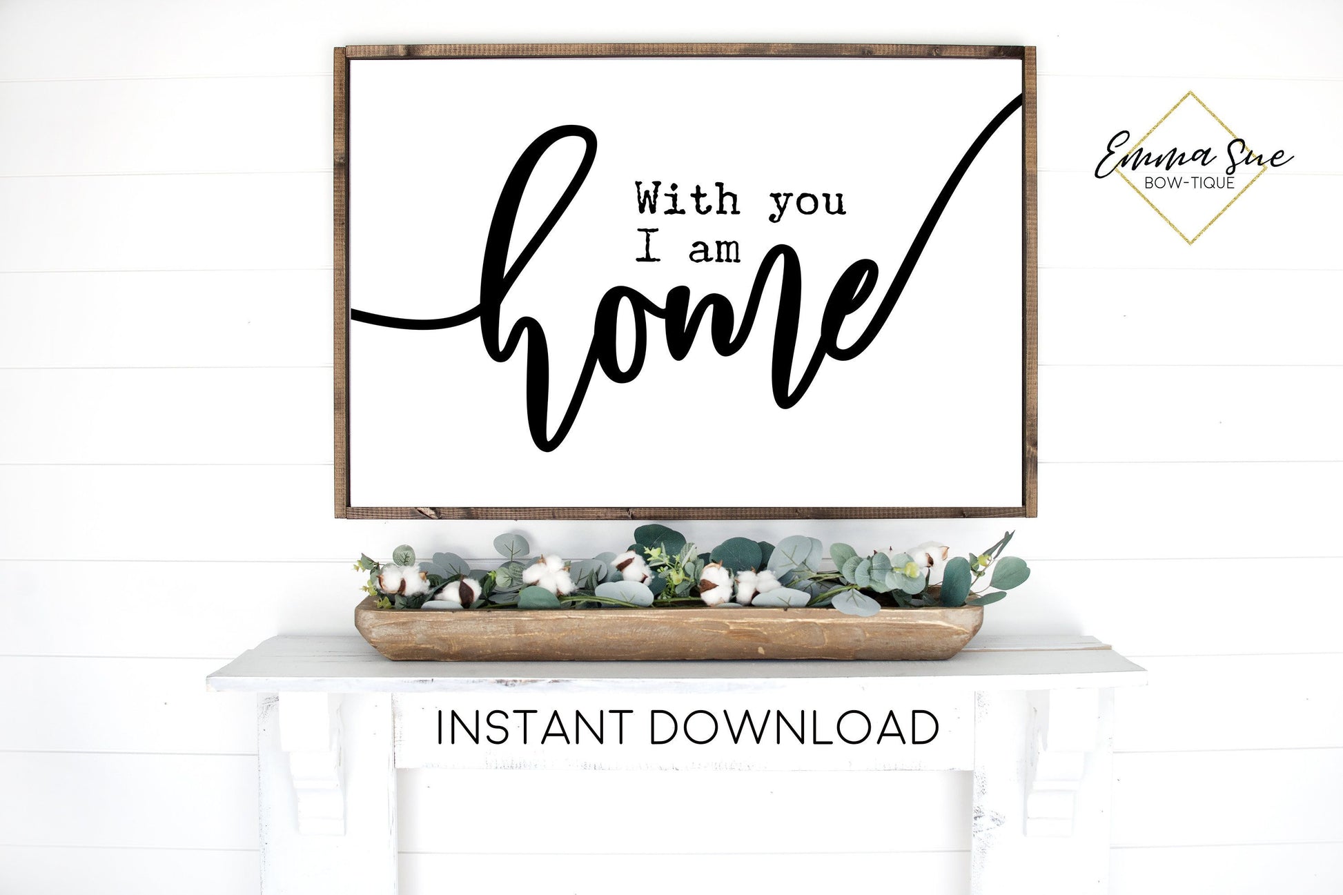 With you I am Home - Family Quotes Living room Large Wall art Farmhous – Emma Sue Bow-tique with-you-i-am-home-family-quotes-living-room-large-wall-art-farmhous-emma-sue-bow-tique