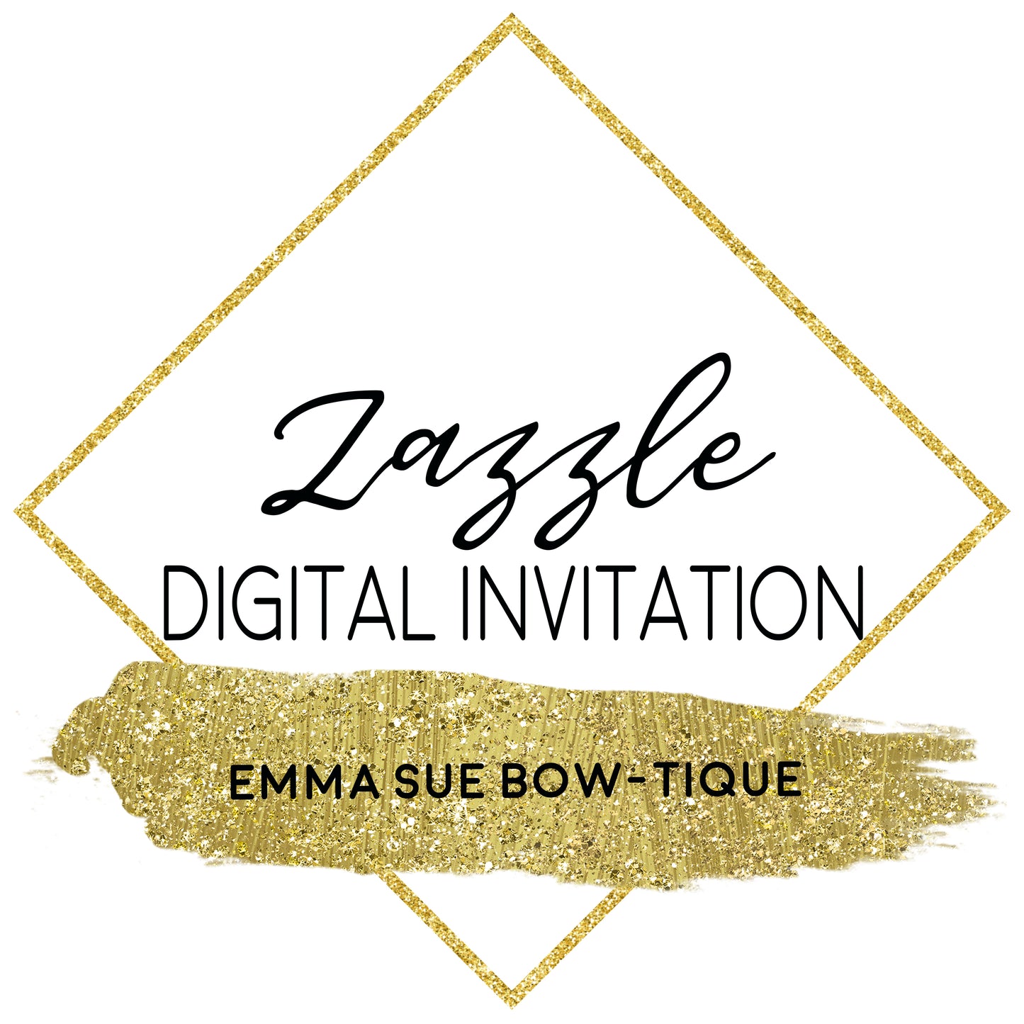 Zazzle Invitation Design - Digital File