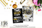 Two Legit 2 Quit - Hip Hop 2nd Birthday invitation Printable - Digital File  (2Legit-Quit2018)